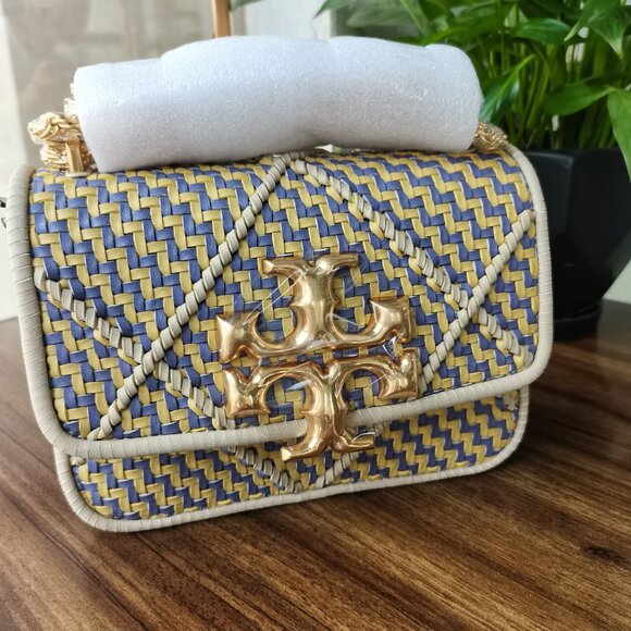 NEW TORY BURCH Small Eleanor Braided Shoulder Bag - Picture 7 of 13